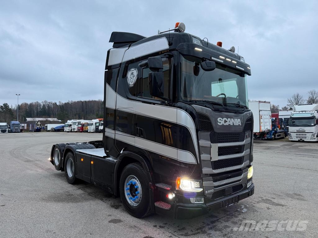 Scania S500 6X2 EURO6 HYDRAULICS + RETARDER + WB3350 Vilcēji