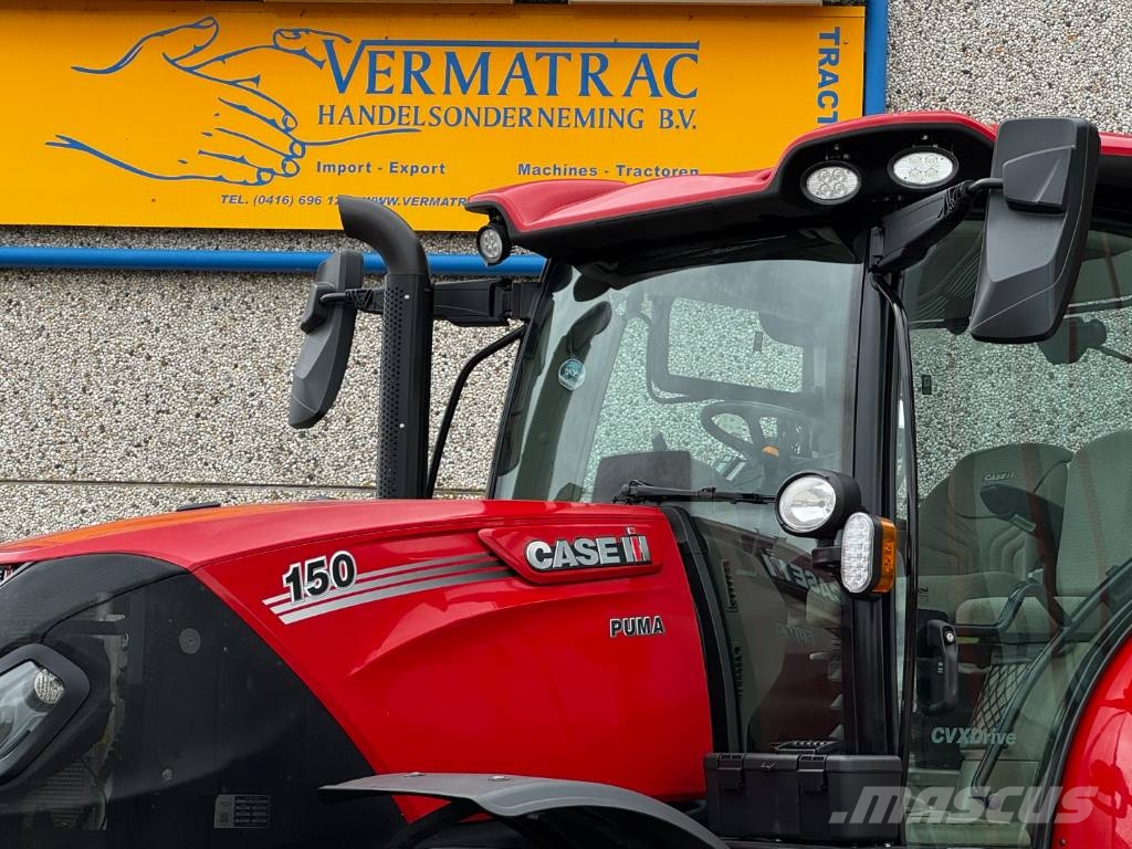 Case IH PUMA 150CVX, AFS, frontlinkage + PTO, GPS, 2023!! Tractores