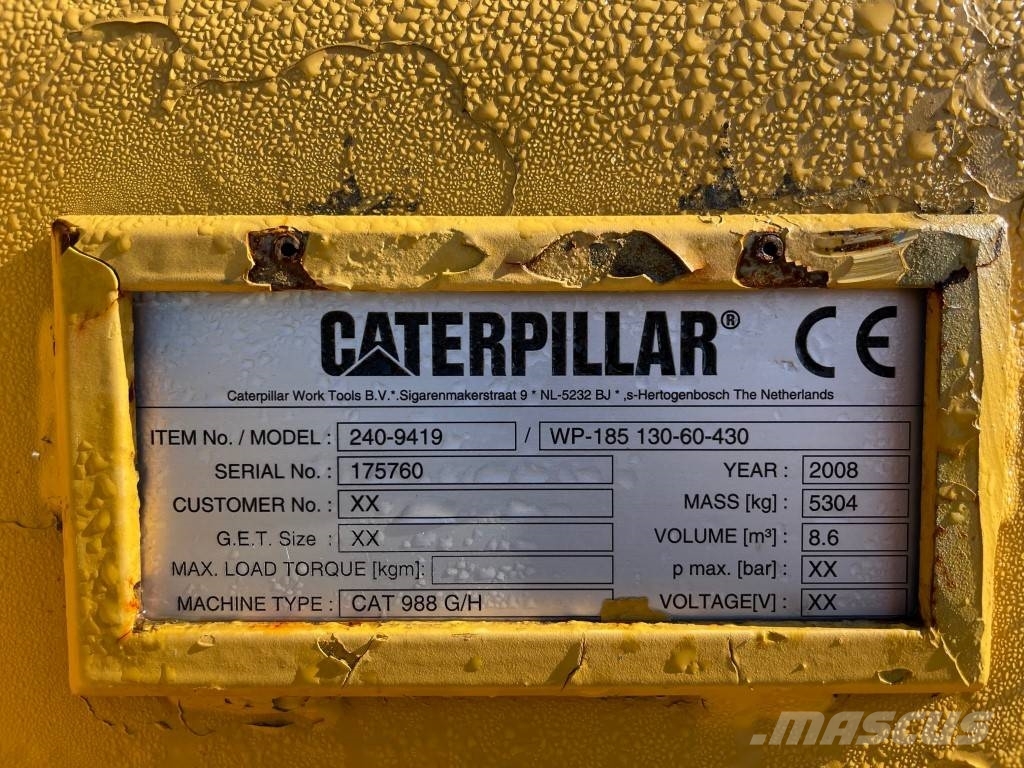 CAT 988 H Bucket Buckets
