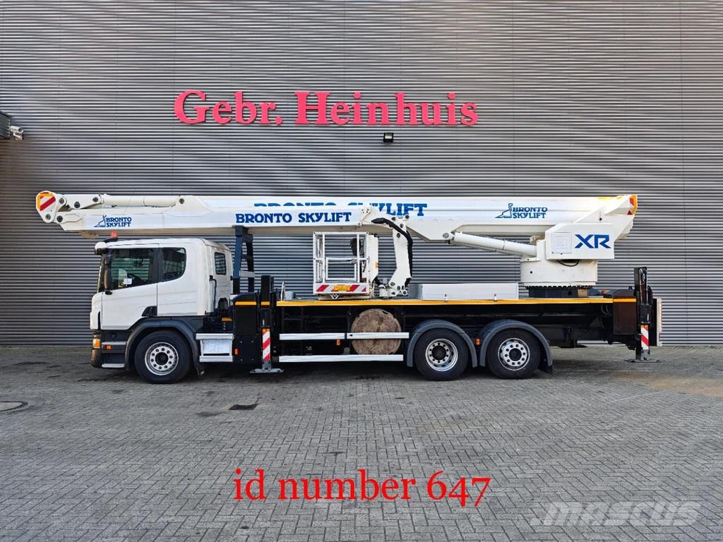 Scania P360 6x2 Bronto Skylift S56XR Truck mounted aerial platforms