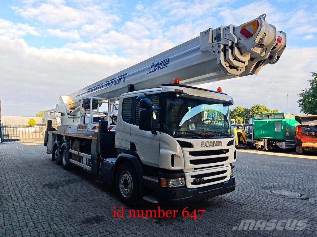Scania P360 6x2 Bronto Skylift S56XR Truck mounted aerial platforms