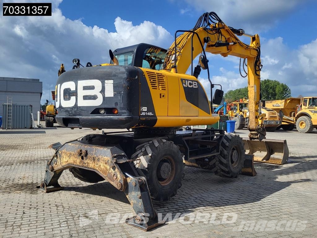 JCB JS145 W Excavadoras de ruedas