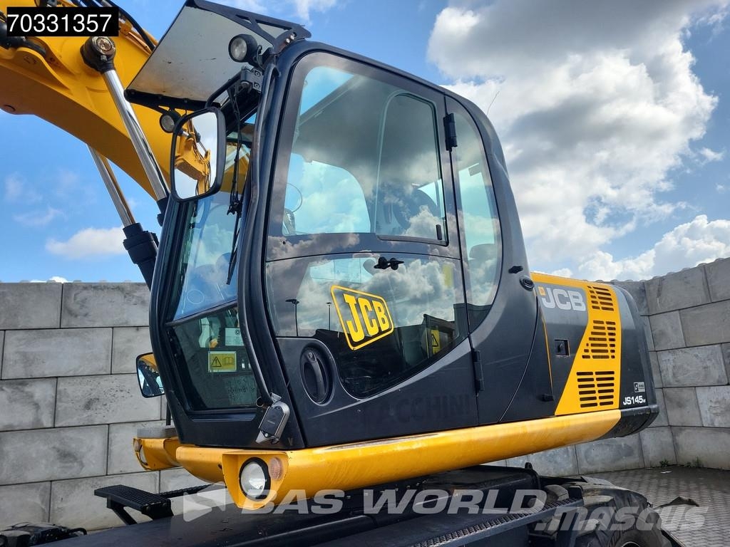JCB JS145 W Excavadoras de ruedas