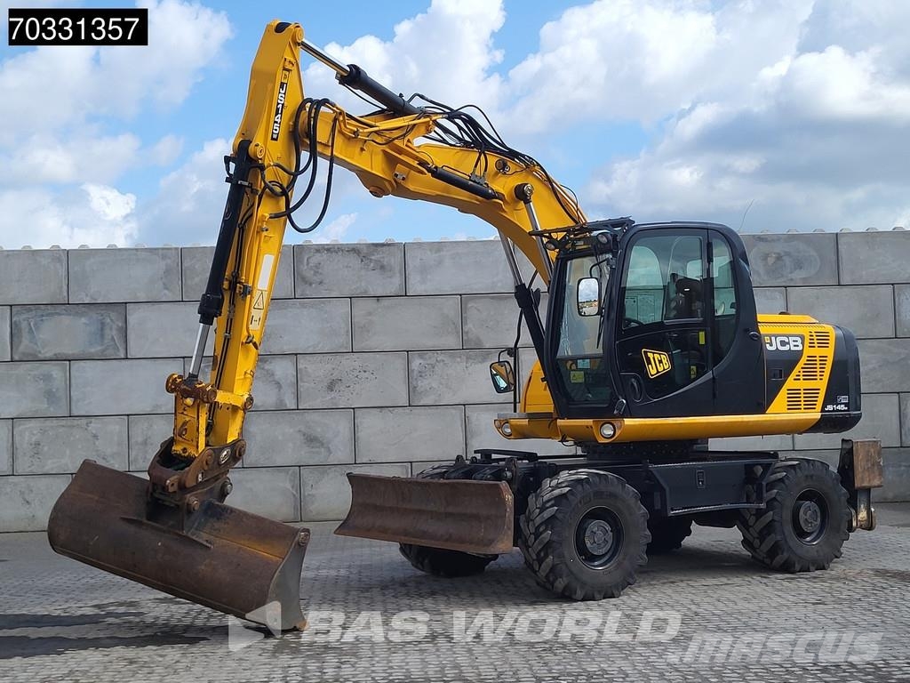 JCB JS145 W Excavadoras de ruedas