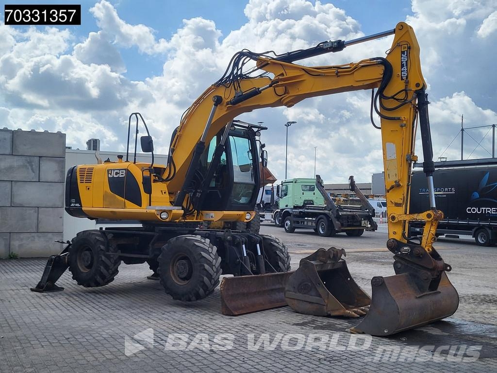 JCB JS145 W Excavadoras de ruedas