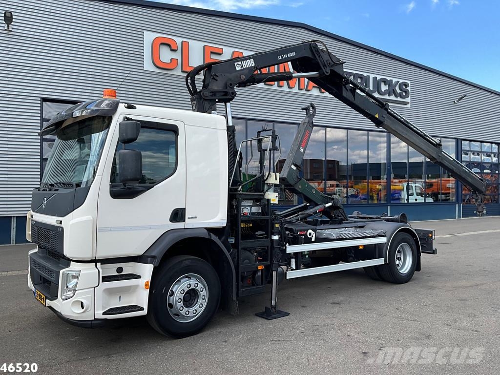 Volvo FE 250 Euro 6 Hiab 14 Tonmeter laadkraan Just 170. Camiones polibrazo