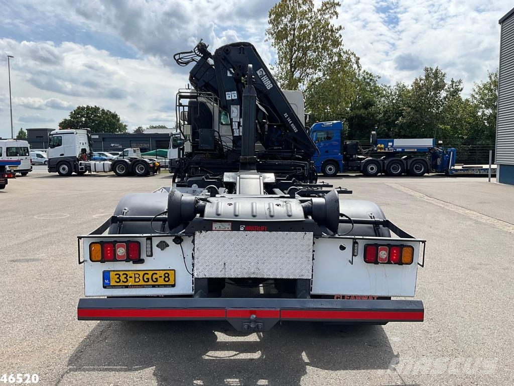 Volvo FE 250 Euro 6 Hiab 14 Tonmeter laadkraan Just 170. Camiones polibrazo