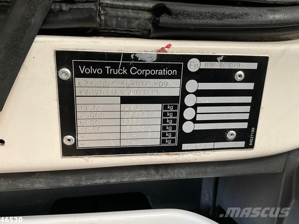 Volvo FE 250 Euro 6 Hiab 14 Tonmeter laadkraan Just 170. Camiones polibrazo