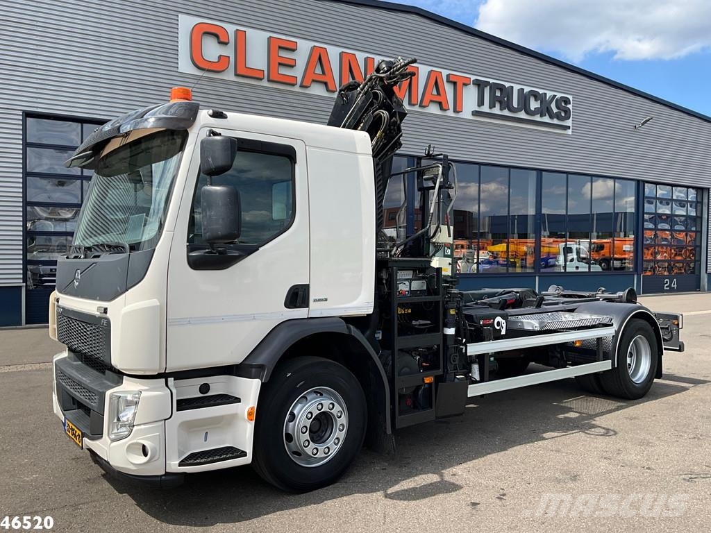 Volvo FE 250 Euro 6 Hiab 14 Tonmeter laadkraan Just 170. Camiones polibrazo