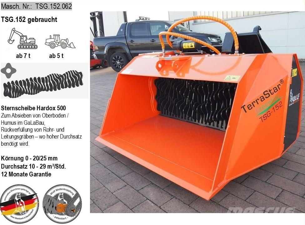 Wolf Separator Terra-Star TSG.152 ماكينات زراعية - غير ذلك