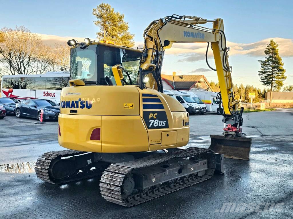 Komatsu PC78US-10 Lánctalpas kotrók