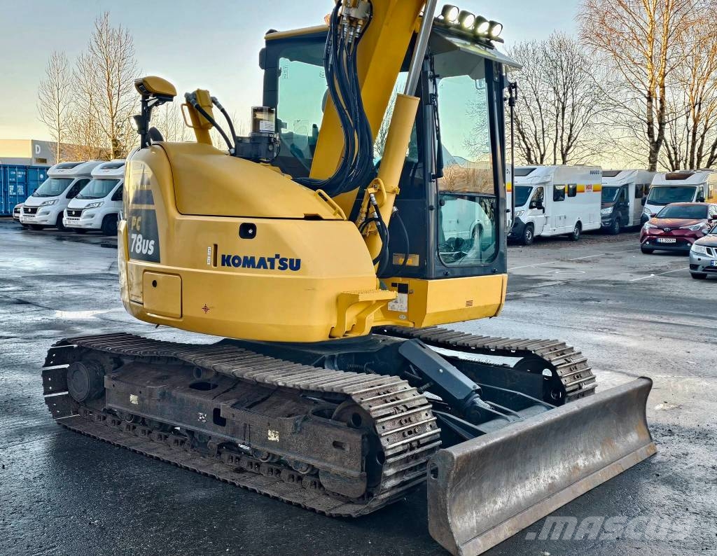 Komatsu PC78US-10 Lánctalpas kotrók
