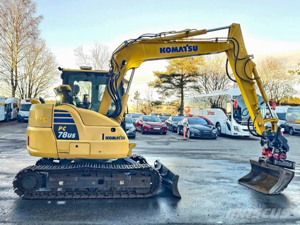 Komatsu PC78US-10 Lánctalpas kotrók