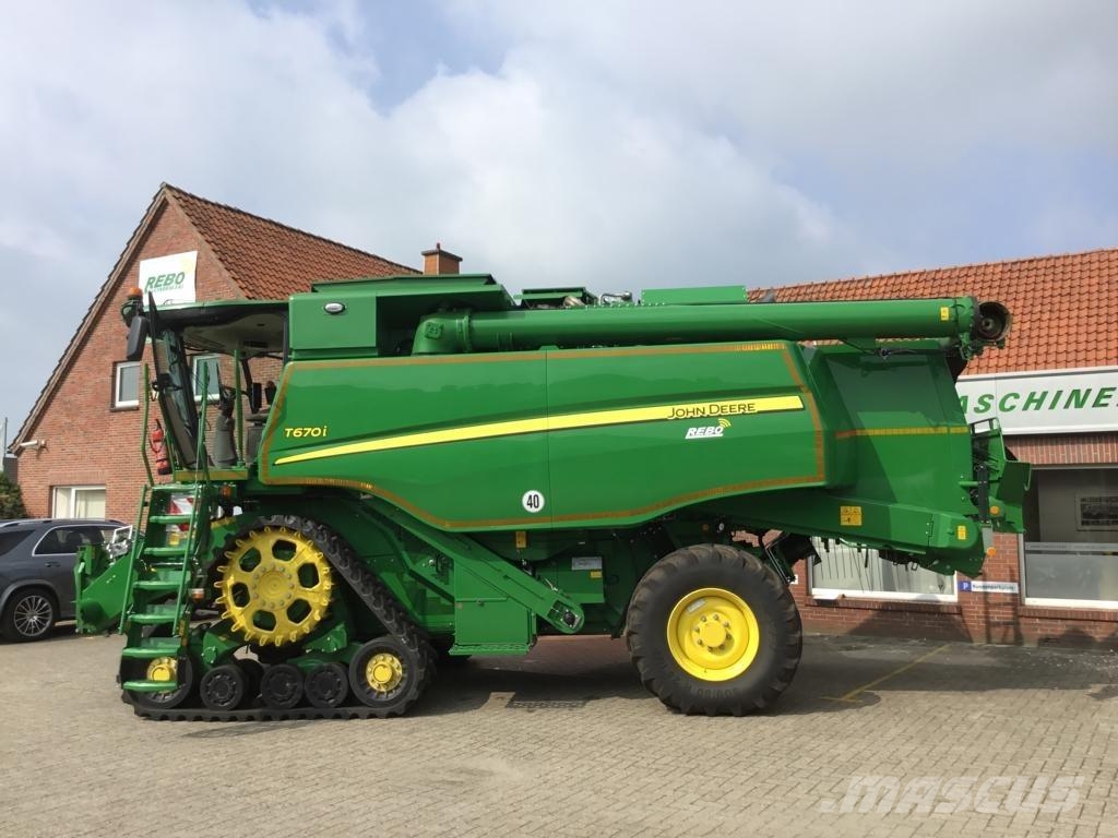 John Deere MÄHDRESCHER T670 LL Зерноуборочные комбайны