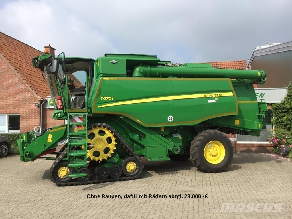 John Deere MÄHDRESCHER T670 LL Зерноуборочные комбайны