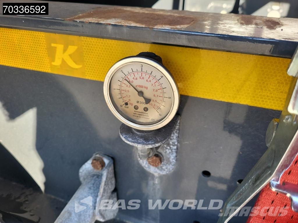 Kässbohrer CS 3 axles 40ft Lift Axle Stack Semi remorque porte container