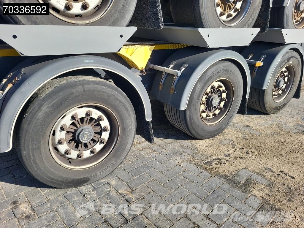 Kässbohrer CS 3 axles 40ft Lift Axle Stack Semi remorque porte container