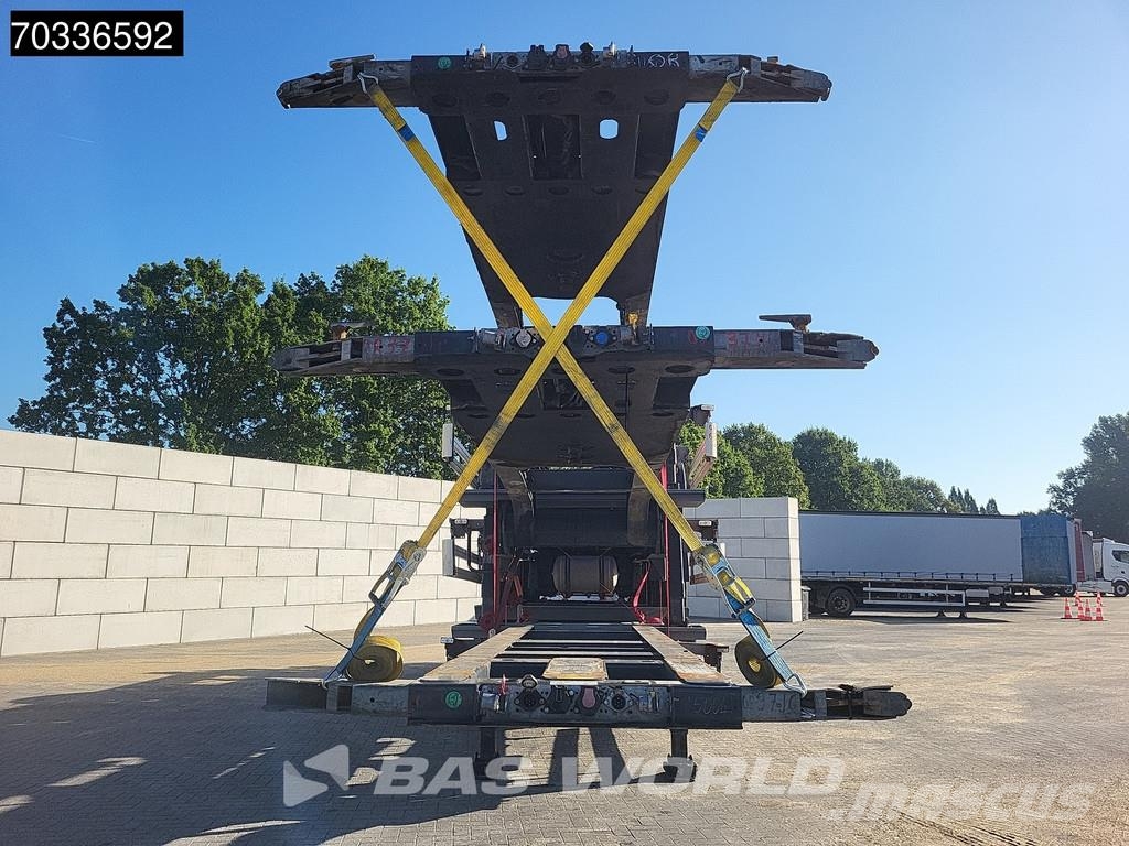 Kässbohrer CS 3 axles 40ft Lift Axle Stack Semi remorque porte container