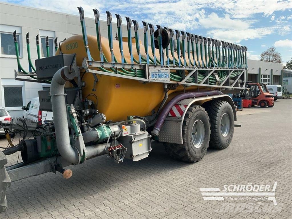 Zunhammer SKE 18,5 PU TANDEM ECO | BOMECH MULTI 18 Cysterny do szlamu