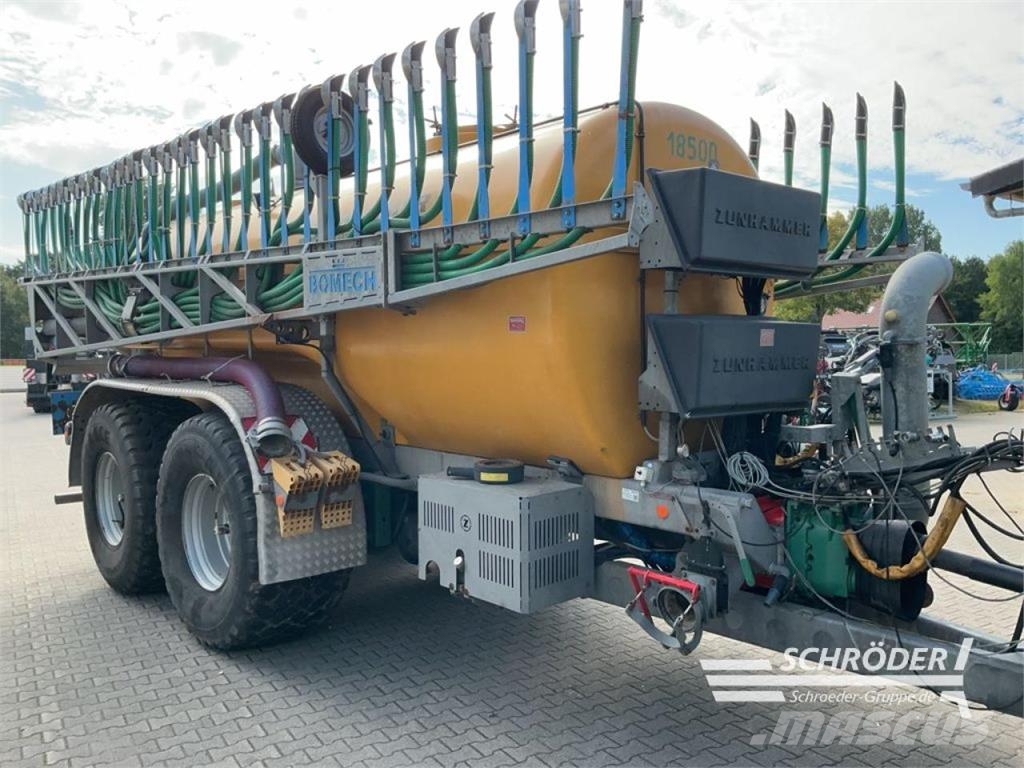 Zunhammer SKE 18,5 PU TANDEM ECO | BOMECH MULTI 18 Cysterny do szlamu