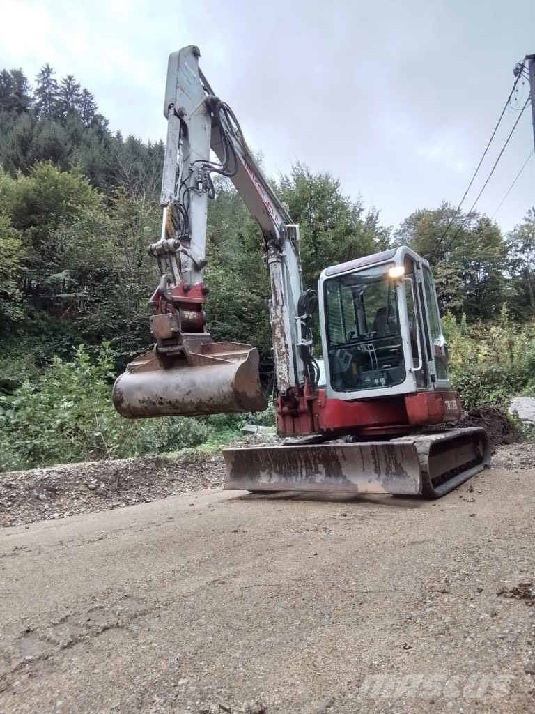 Takeuchi TB53FR/POWERTILT/SCHNELLWECHSLER/5TONNEN Mini ekskavatörler, 7 tona dek