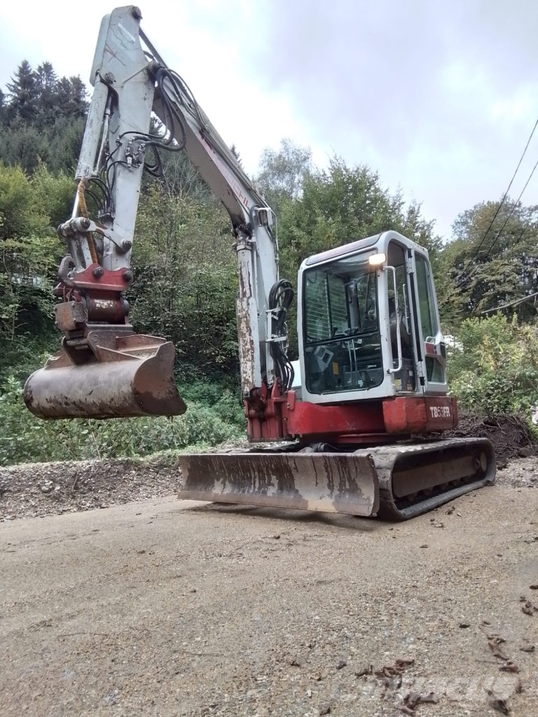 Takeuchi TB53FR/POWERTILT/SCHNELLWECHSLER/5TONNEN Mini ekskavatörler, 7 tona dek