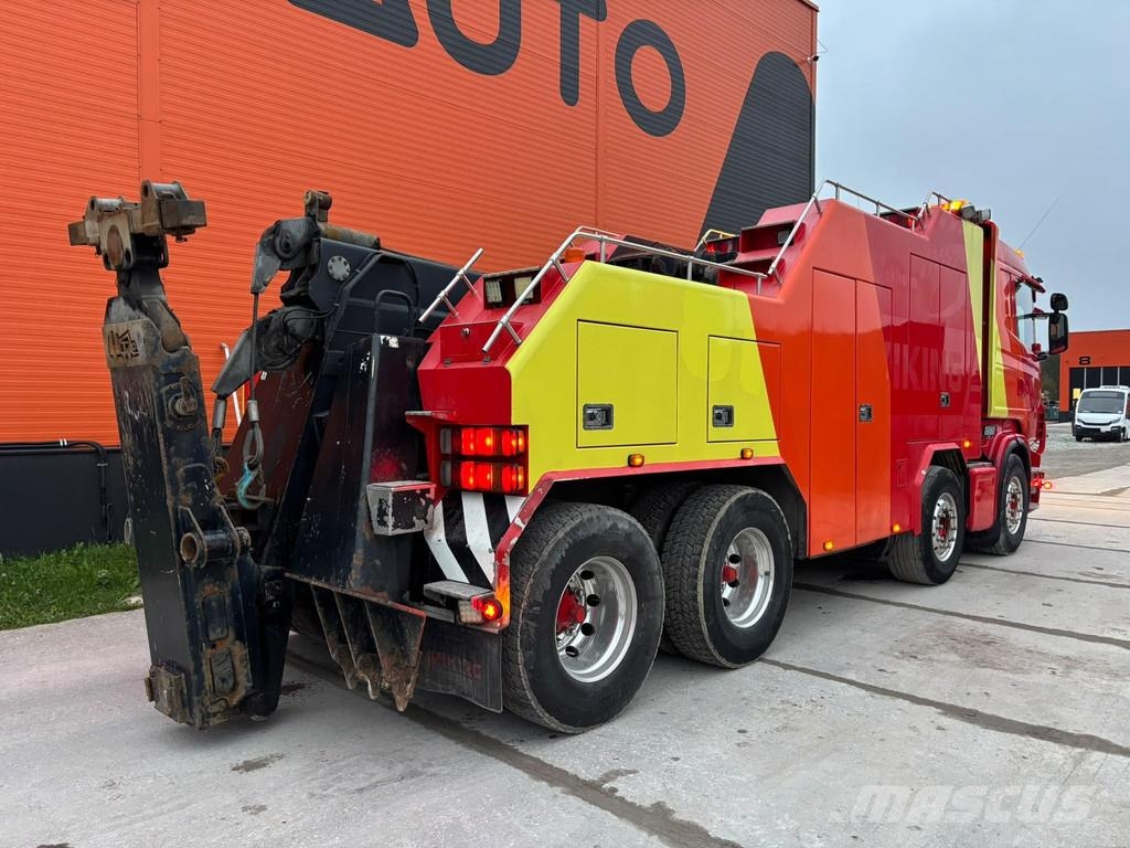 Scania R 560 8x4 BRO STARKE / 3 x WINCH Šleperi za vozila