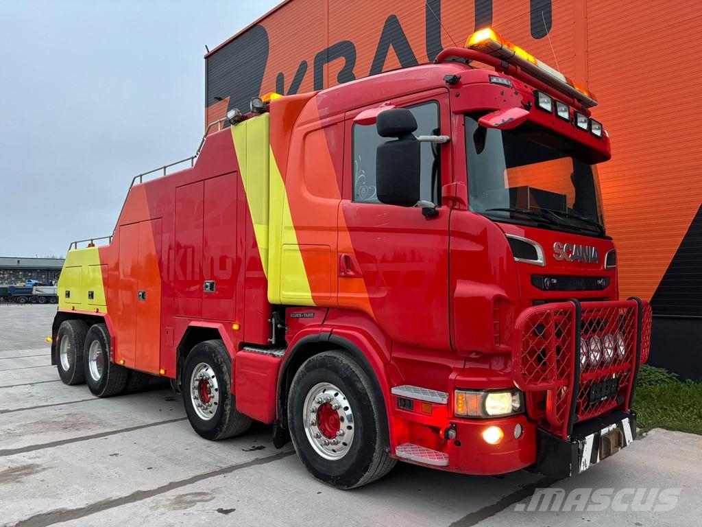 Scania R 560 8x4 BRO STARKE / 3 x WINCH Šleperi za vozila