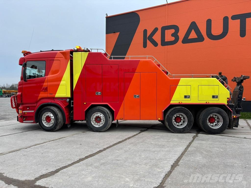 Scania R 560 8x4 BRO STARKE / 3 x WINCH Sleepwagens