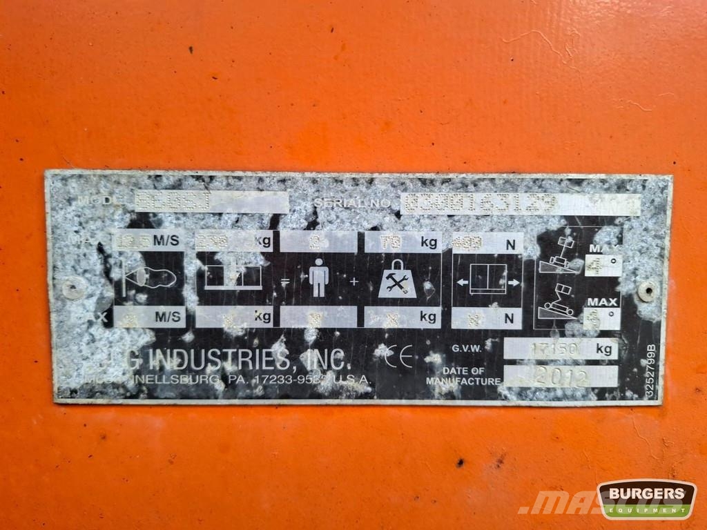JLG 860SJ Telescopic boom lift 28 meters 4x4 Diesel Telescoophoogwerkers