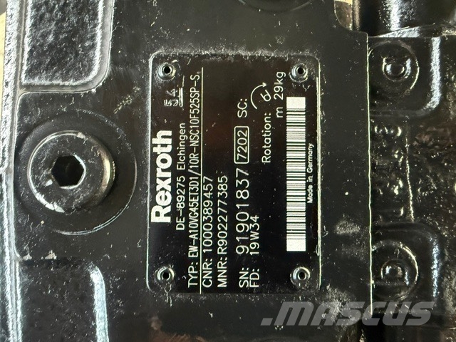 Rexroth A10VG45 HYDRAULIC PUMP هيدروليات