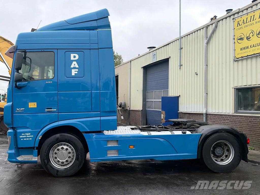 DAF XF 510 Euro6 Retarder Hydraulic Truck Good Conditi Sattelzugmaschinen