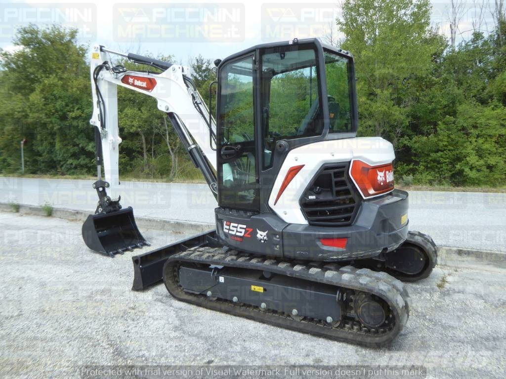 Bobcat E55z Minigravemaskiner