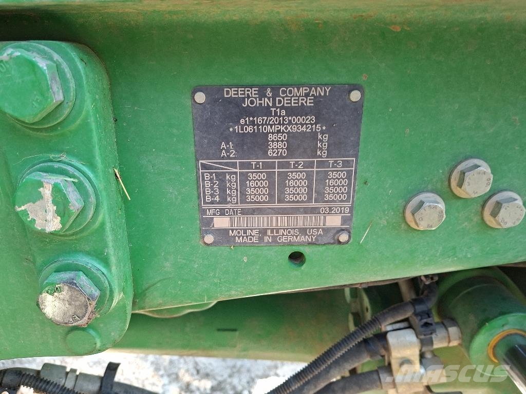 John Deere 6110M Traktorok