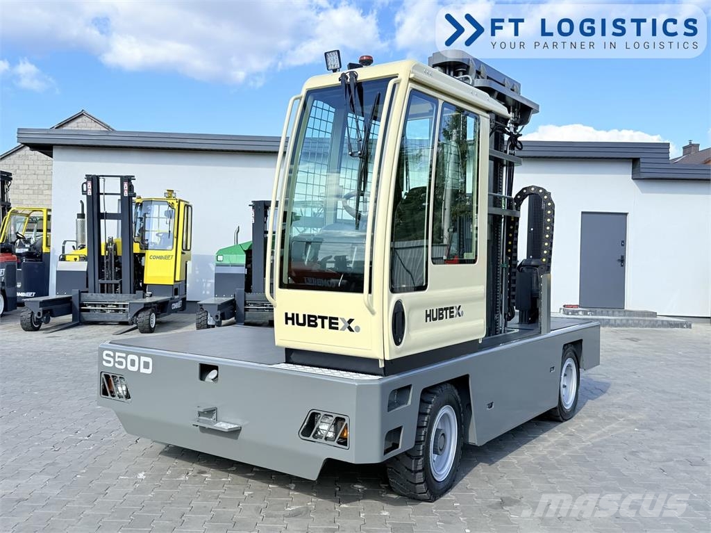 Hubtex S50D | TRIPLEX 6300 | DIESEL | FREE-LIFT | PLATFOR Chariot élévateur latéral