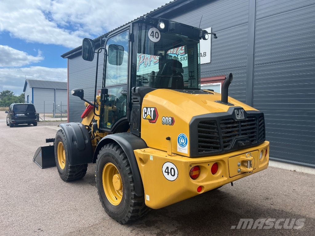 CAT 908 Next Gen-24 AC,C-smörj لوادر بعجل