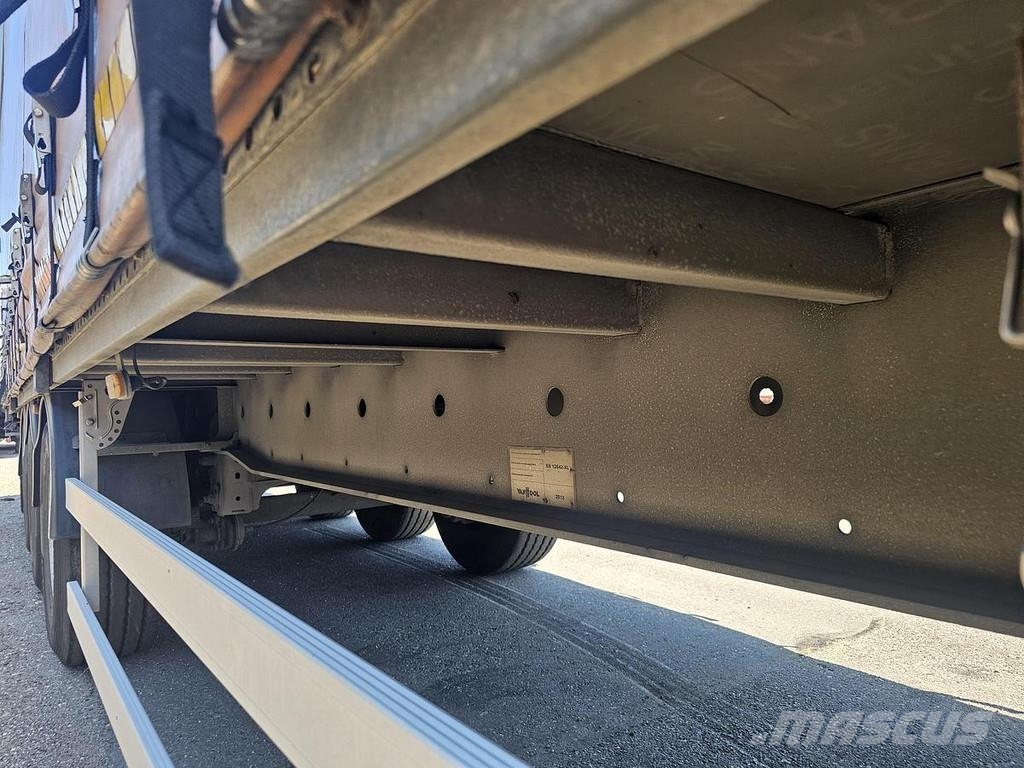 Van Hool A3C002 - ALU RIMS - PALLET BOX - GALVANIZED STEEL نصف مقطورات بباب جانبي