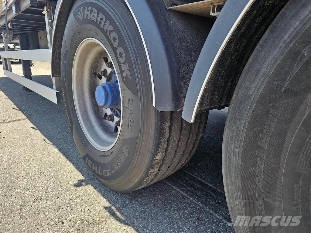 Van Hool A3C002 - ALU RIMS - PALLET BOX - GALVANIZED STEEL نصف مقطورات بباب جانبي
