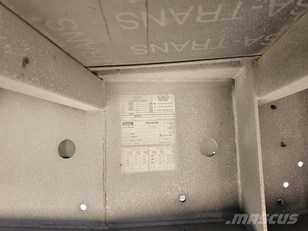 Van Hool A3C002 - ALU RIMS - PALLET BOX - GALVANIZED STEEL نصف مقطورات بباب جانبي