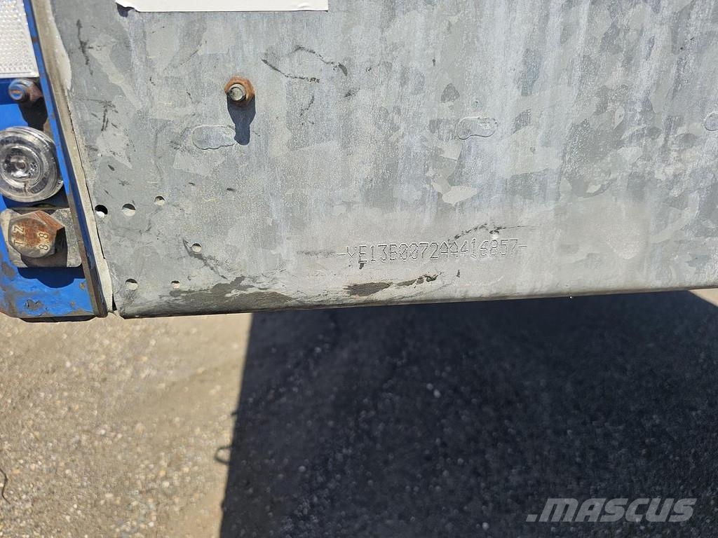 Van Hool A3C002 - ALU RIMS - PALLET BOX - GALVANIZED STEEL نصف مقطورات بباب جانبي