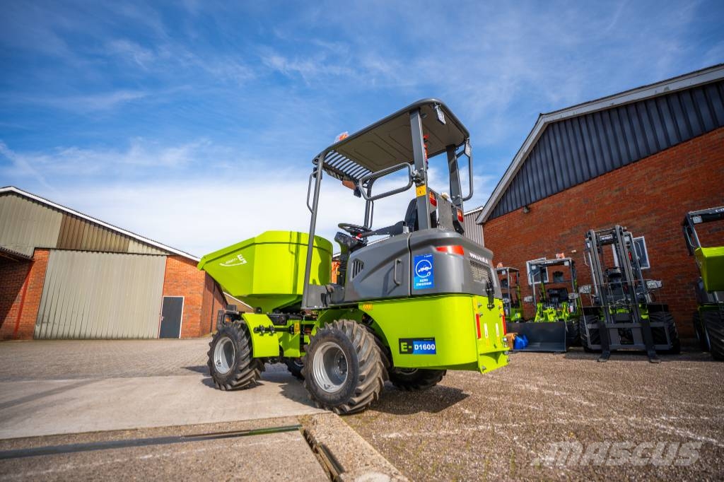 E-Kraft D1600 Elektrische dumper kruiwagen Mini Dumpers