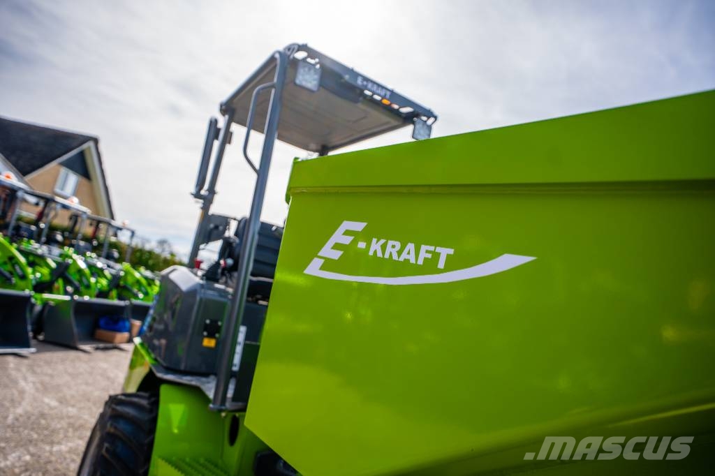 E-Kraft D1600 Elektrische dumper kruiwagen Mini Dumpers