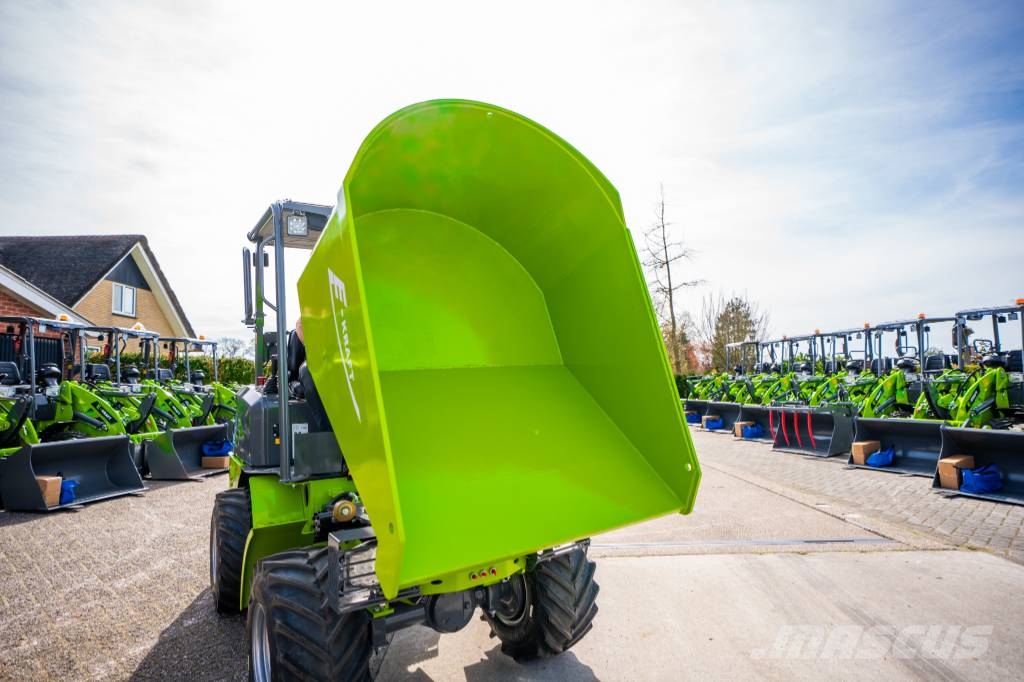 E-Kraft D1600 Elektrische dumper kruiwagen Mini Dumpers