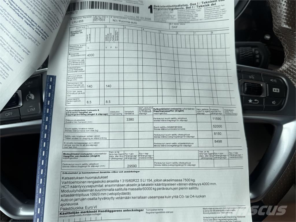 DAF XG+ 450 FT 4X2 Vilcēji
