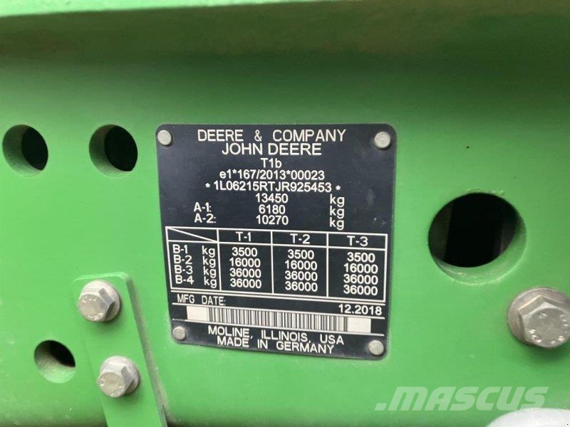 John Deere 6215R Tratores Agrícolas usados