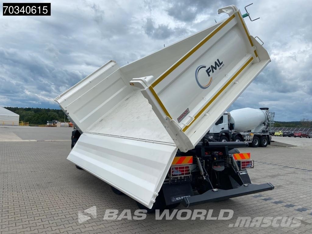 MAN TGS 33.480 6X6 NEW! 6X6 Full Steel 3-Side Tipper E Camion ribaltabili