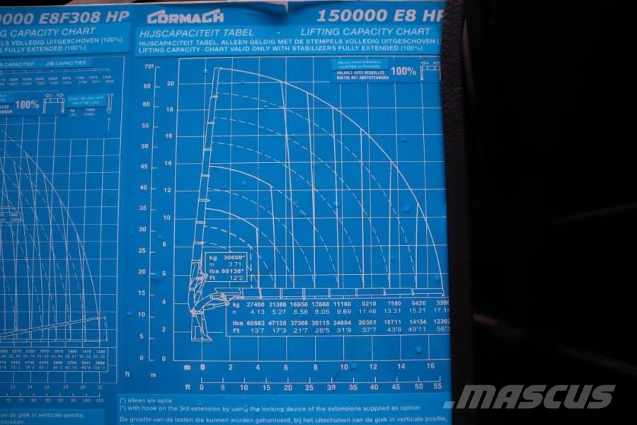 Cormach R540 B10x4 Valid inspection, *Guarantee! 10x4x6 Dr Polovne dizalice za sve terene