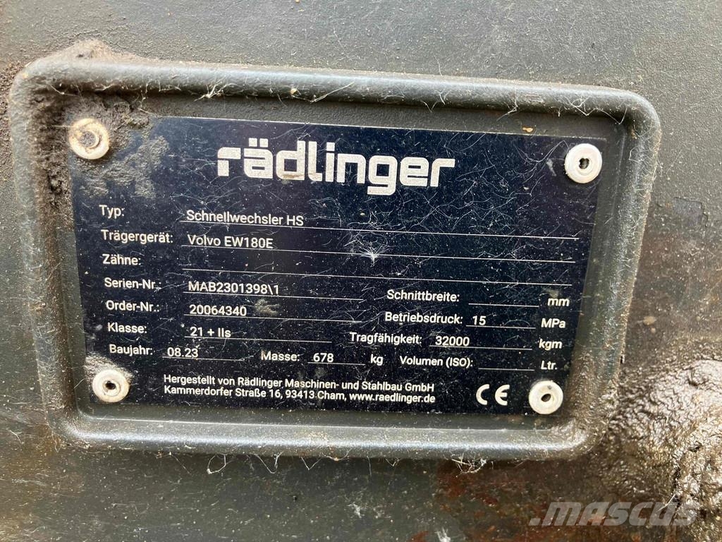 Rädlinger Drehmotor JR TILT IIS Kääntölaitteet
