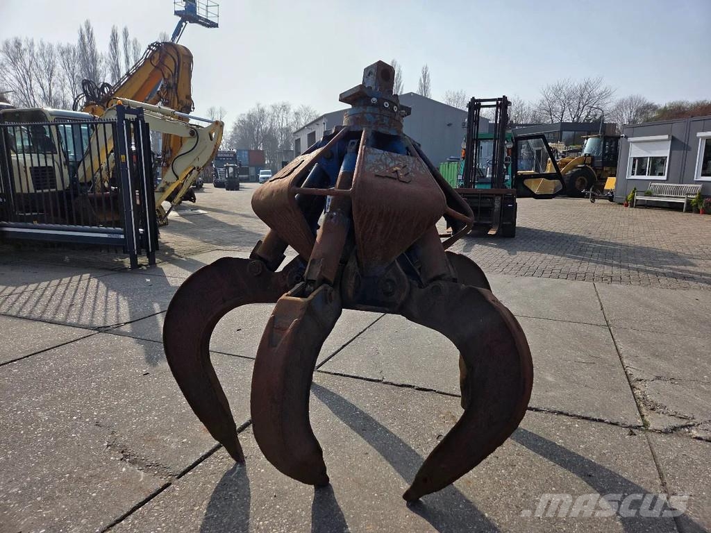 Arden Equipment poliepgrijper met Rotorex Grabulje