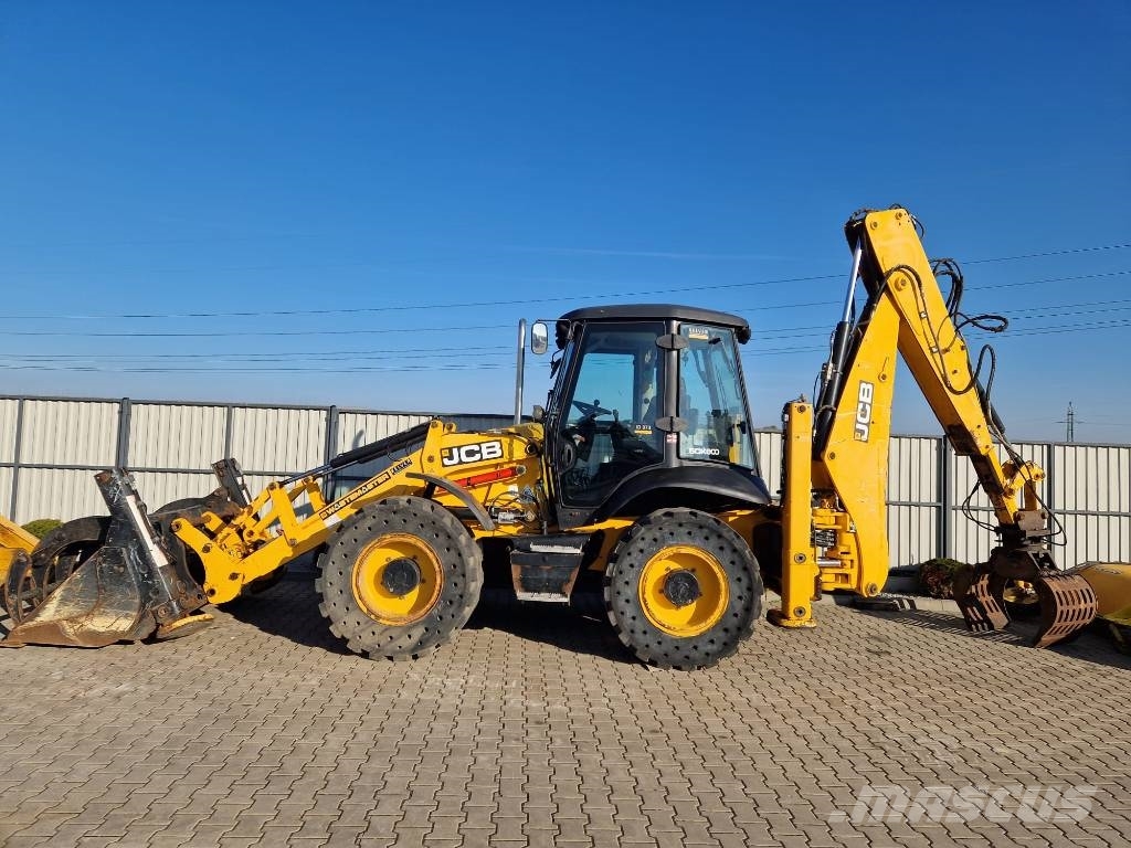 JCB 5CX Wastemaster 4CX * 2015r. * 110KM * A/C * Retrocargadoras